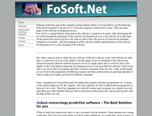 Tablet Screenshot of fosoft.net